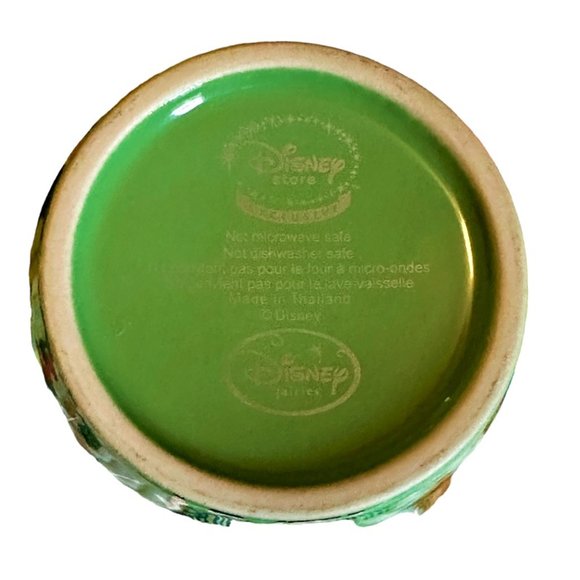 Disney Store Exclusive Tinkerbell Disney Fairies Coffee Mug Cup Green Gold 12 OZ - Picture 6 of 7